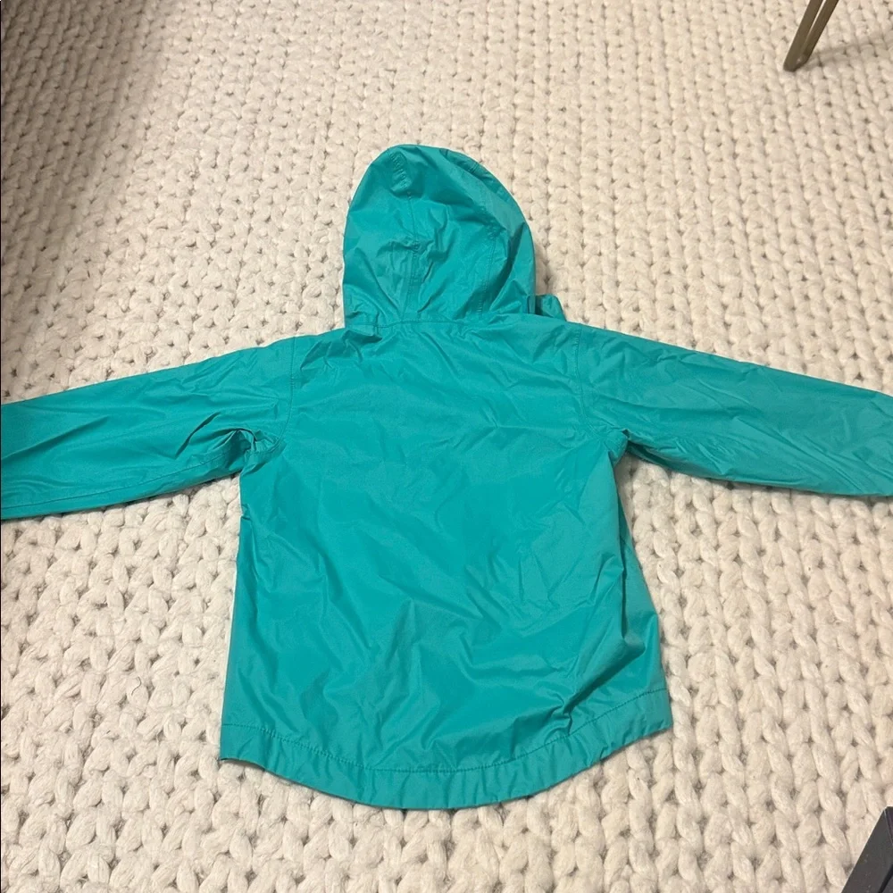The North Face Kids Teal Hooded Raincoat